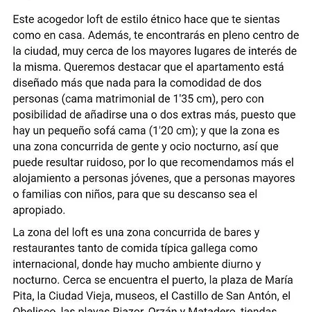 Loft De Estilo Etnico Coruna